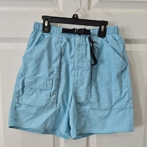 Lands End Boys Shorts Blue Water Fishing Shorts